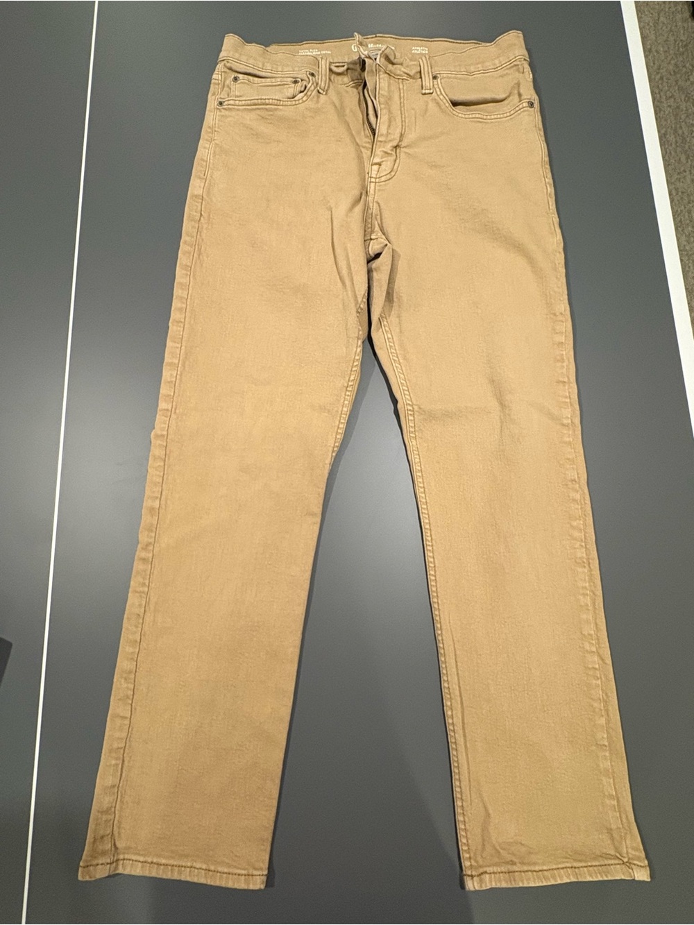 Goodfellow & Co Slim Straight Jeans in Tan